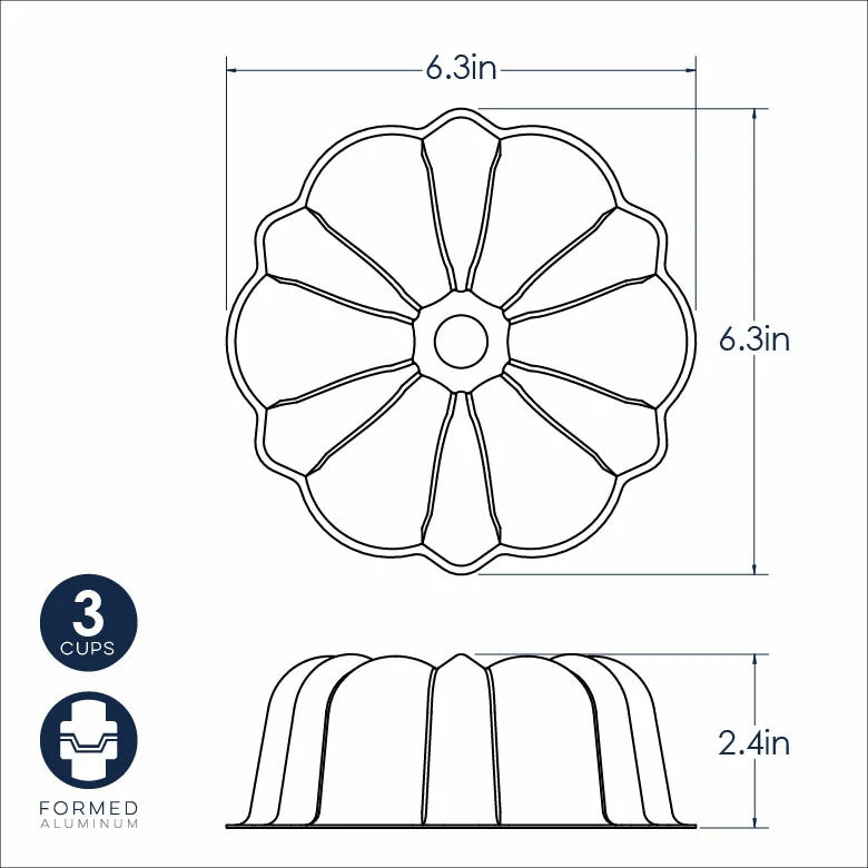 NordicWare - Bundt® Pan, 3 Cup - Image 6