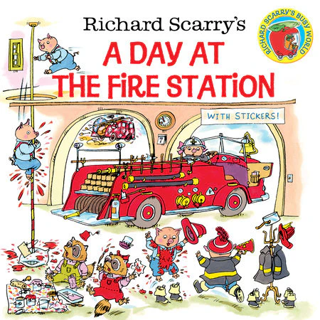 A Day at the Fire Station by Huck Scarry