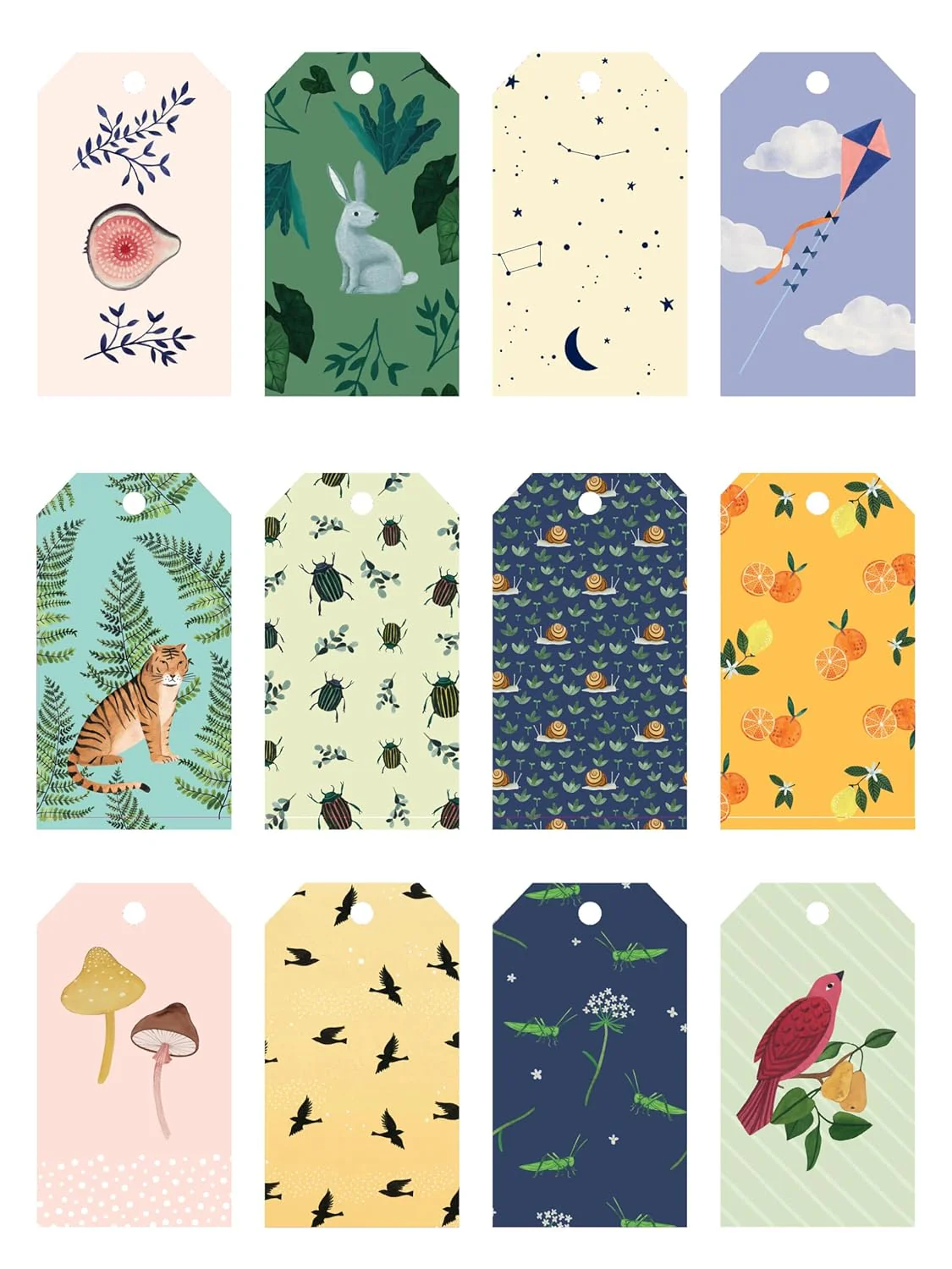 All Good Things Are Wild and Free Wrapping Paper and Gift Tags - Image 7