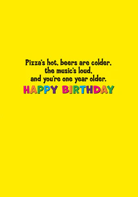 Avanti - Ground Hog Party Fold Out Birthday Card - Image 3