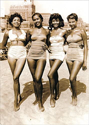 Avanti - A Day at The Beach Vintage Birthday Card