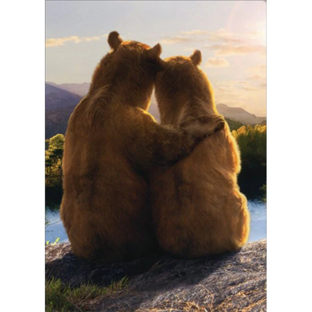 Avanti - Bear Couple Birthday Card