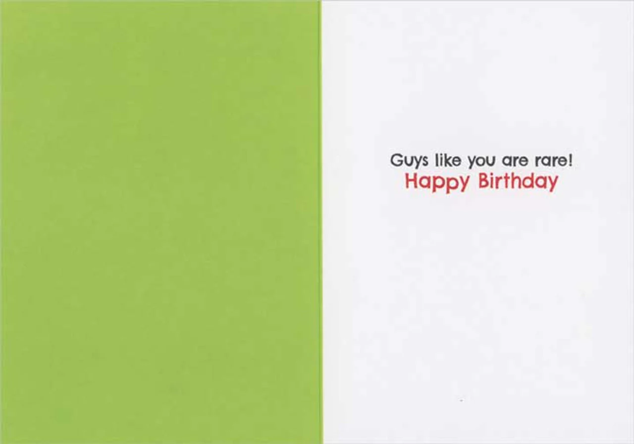 Avanti - Bear Flipping Burger Birthday Card - Image 2