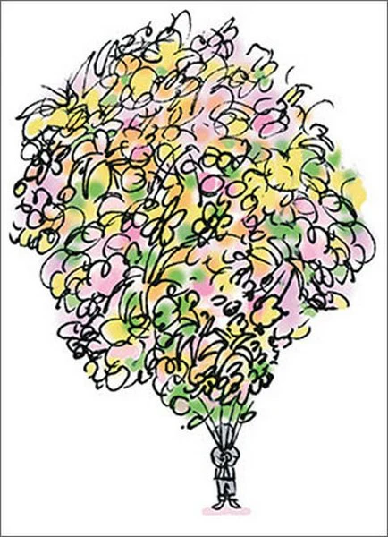 Avanti - Big Bouquet Thank You Card