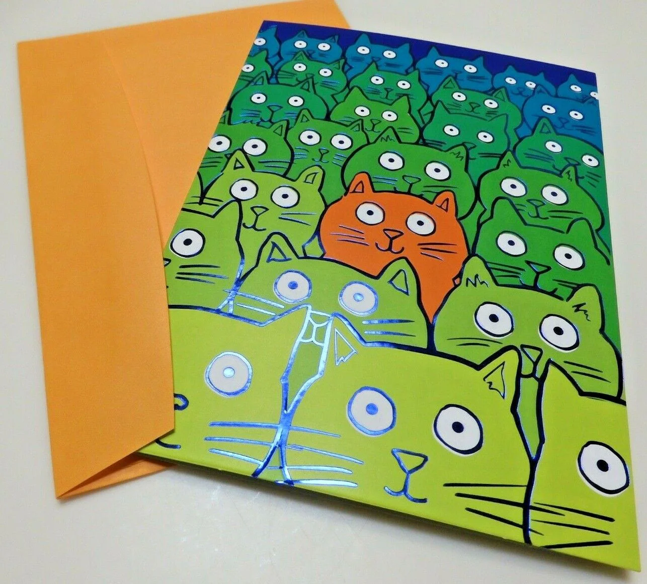 Avanti - Cat Party Birthday Card