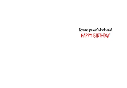Avanti - Cat Wine Bottle Birthday Card - Image 2