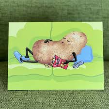 Avanti - Couch Potato Birthday Card