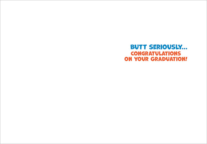 Avanti - Dog Grad Corgi Butt Graduation Card - Image 2