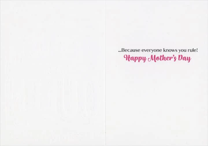 Avanti - Don't Need a Crown Mother's Day Card - Image 2