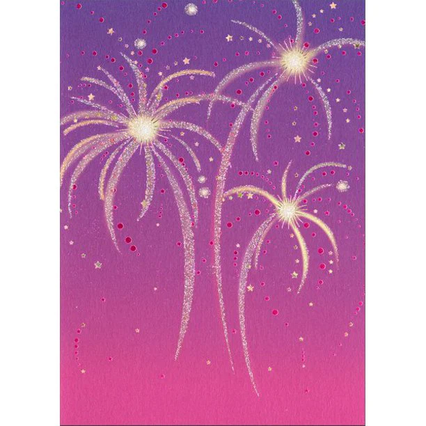 Avanti - Fireworks Thank You Card