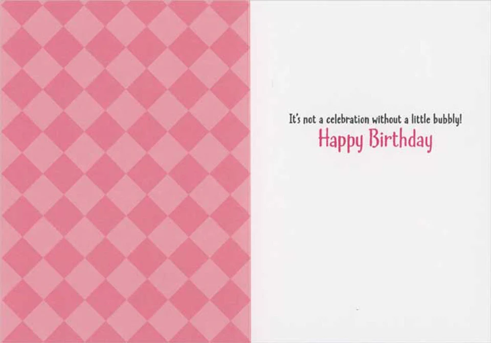 Avanti - Flamingo Bubble Bath Mom Birthday Card - Image 2