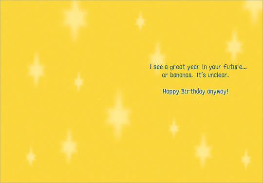 Avanti - Gorilla Fortune Teller Birthday Card - Image 2