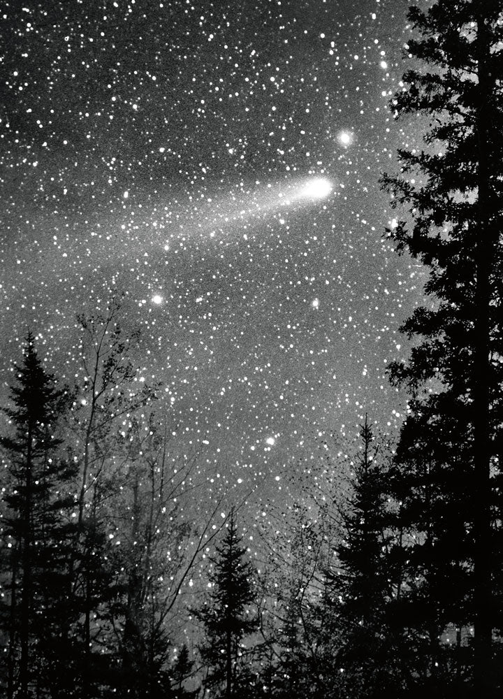Avanti - Halley's Comet Birthday Card