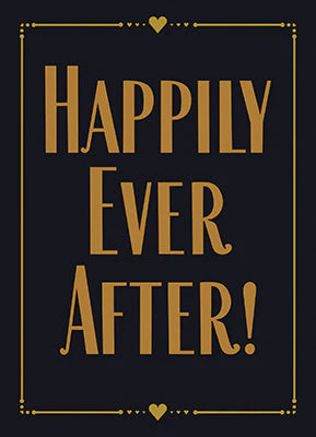 Avanti - Happily Ever After Wedding Card