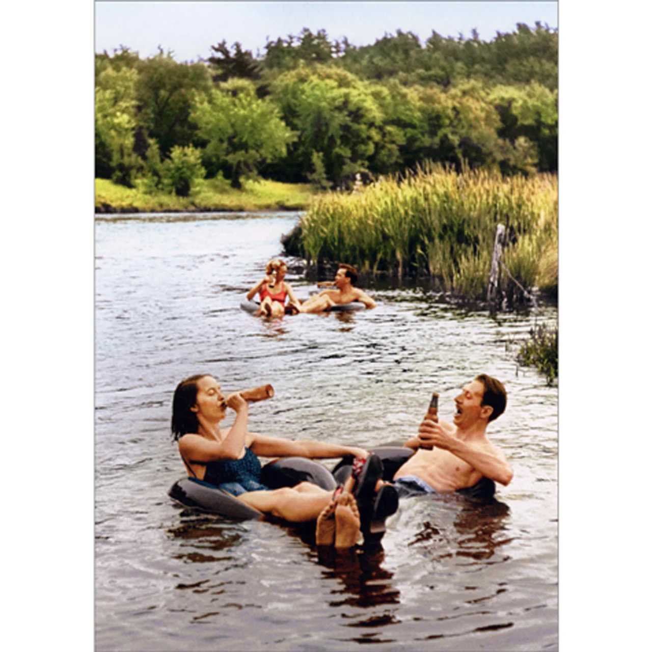 Avanti - Inner Tube Party Anniversary Card