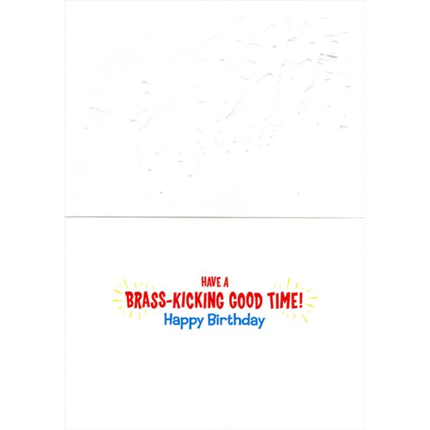 Avanti - Instrument Marching Band Birthday Card - Image 2