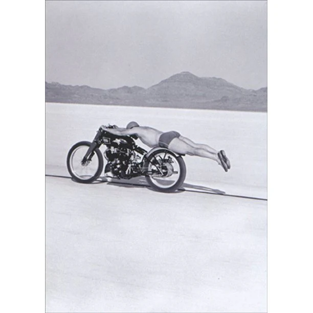 Avanti - Land Free Land Speed Alive Birthday Card