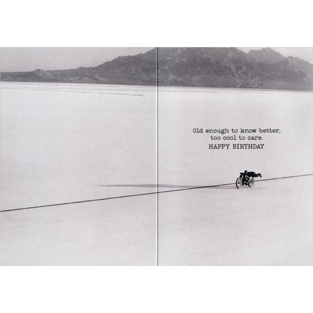 Avanti - Land Free Land Speed Alive Birthday Card - Image 2
