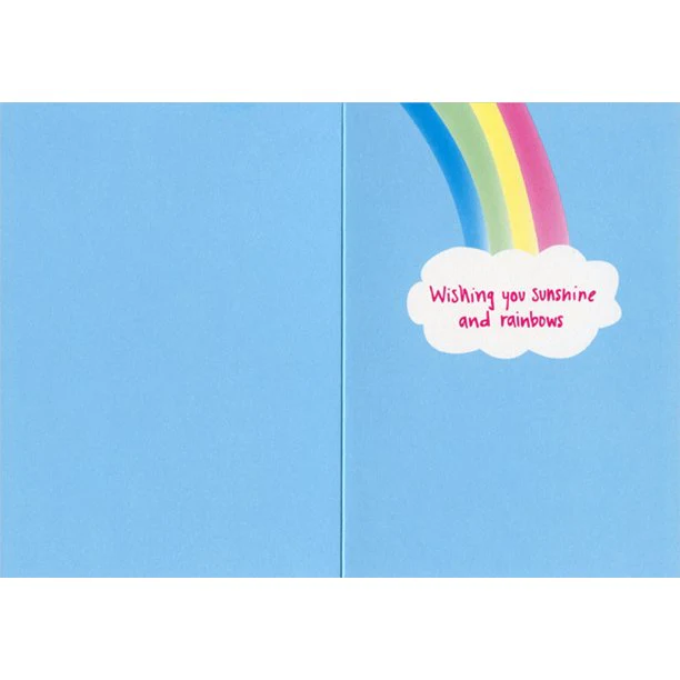 Avanti - Llama Licks Rainbow Friendship Card - Image 2