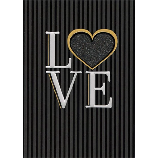 Avanti - Love Heart Wedding Card