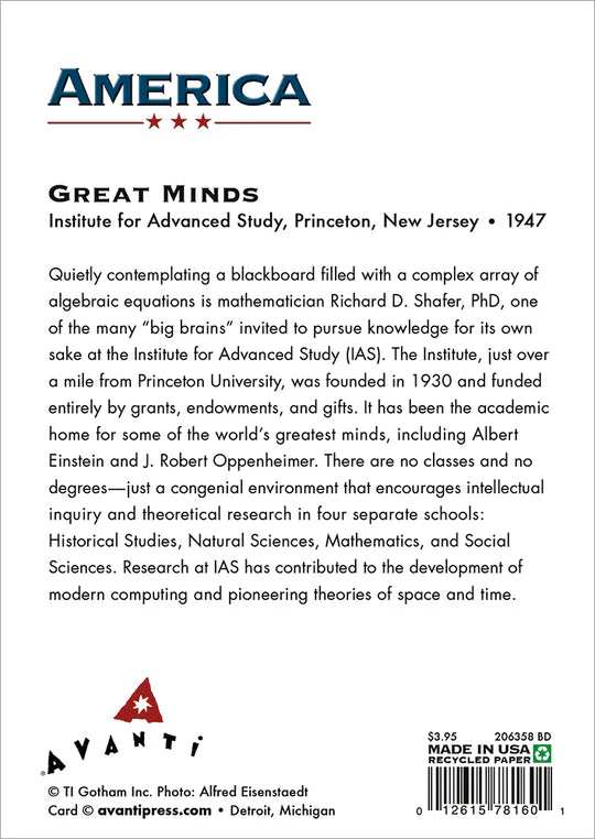 Avanti - Man at Blackboard Alternate Birthday Card - Image 3