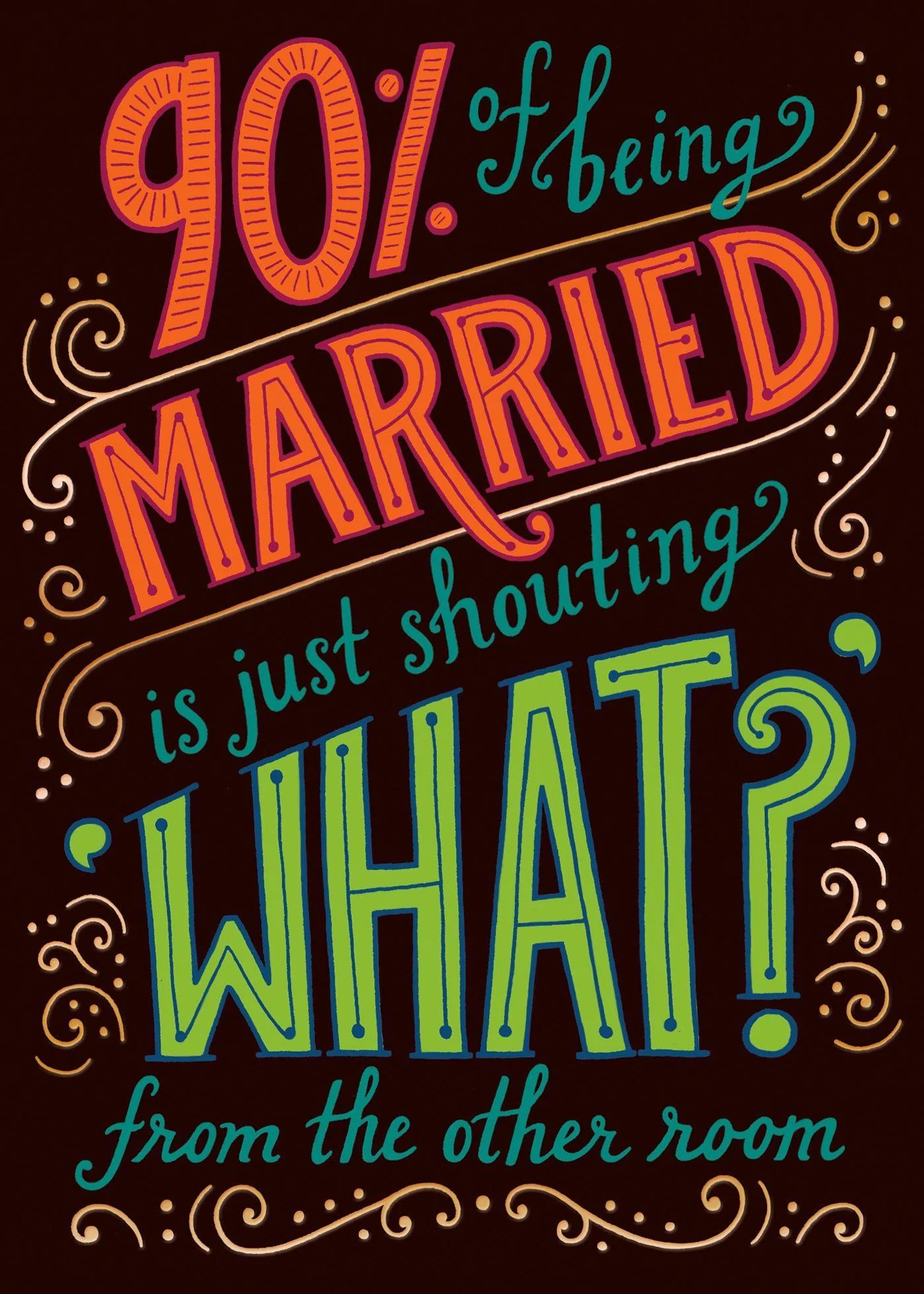 Avanti - Marriage Analogy Congratulations Card