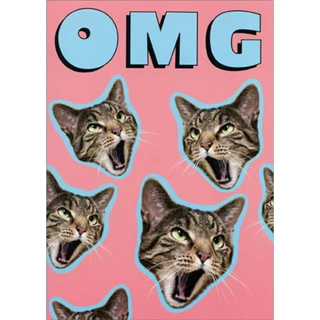 Avanti - OMG Cat Pop Out Birthday Card