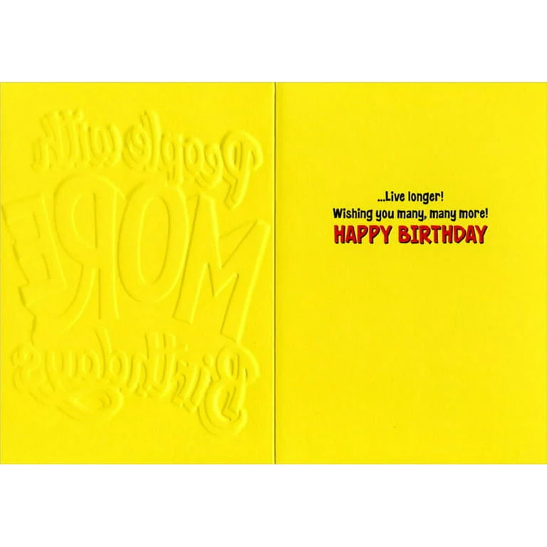 Avanti - People With More Birthdays Birthday Card - Image 2