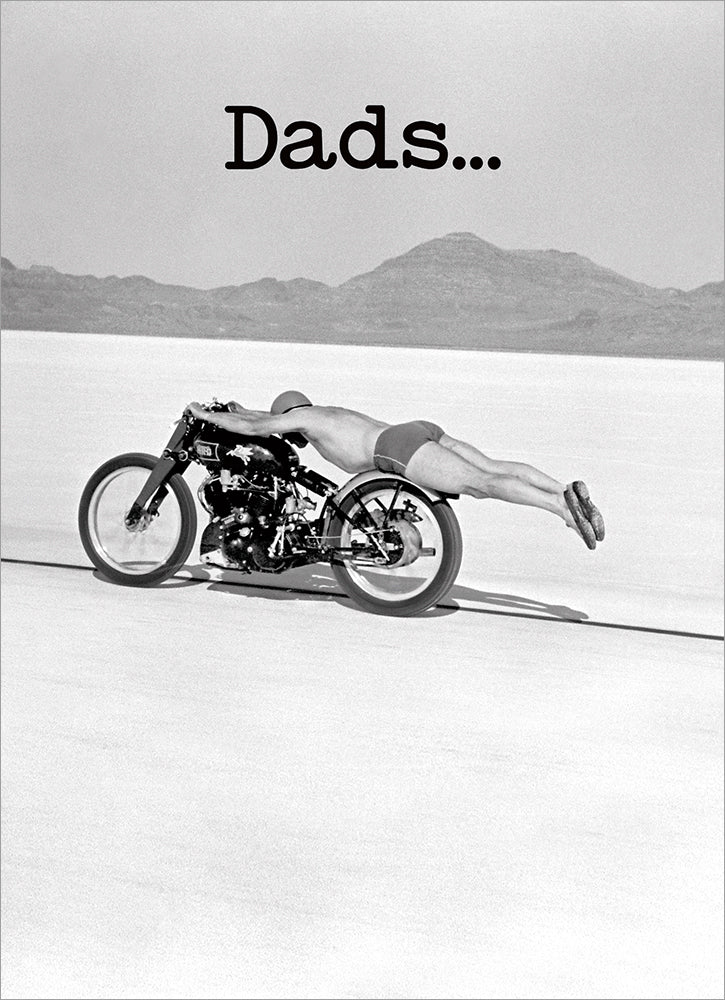 Avanti - Roland Free Land Speed Father's Day Card