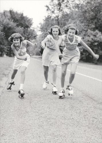 Avanti - Roller Girls Birthday Card