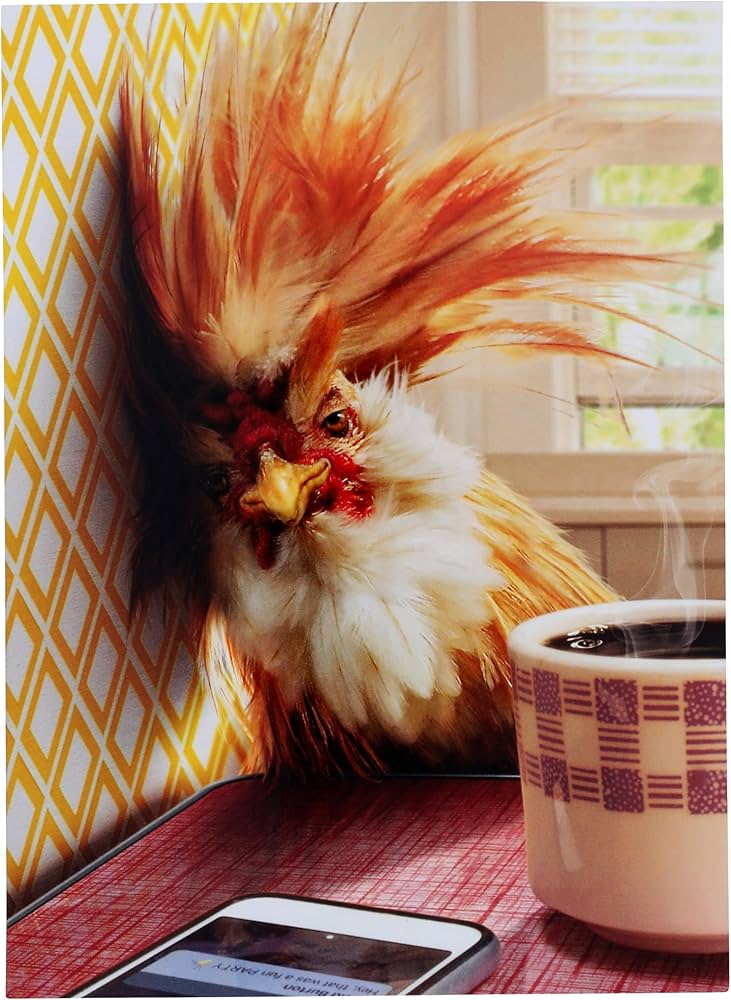 Avanti - Rooster Hangover Birthday Card