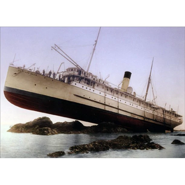 Avanti - Ship Birthday Card