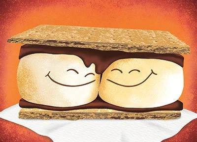 Avanti - S'more Couple Romantic Anniversary Card
