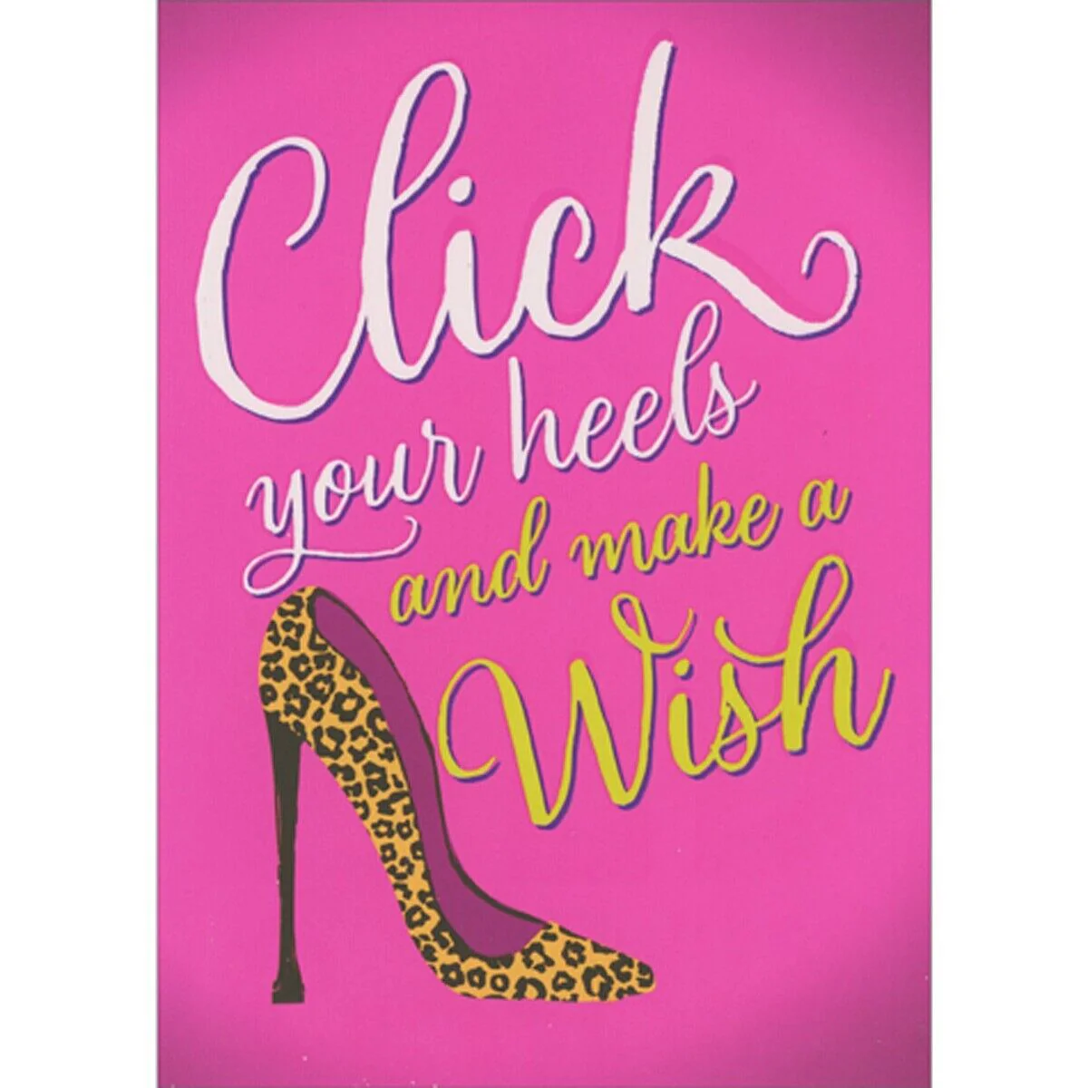 Avanti - Stylized Shoe Birthday Card