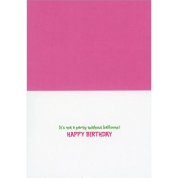 Avanti - Three Dogs Wearing Pink Balloons Birthday Card - Image 2