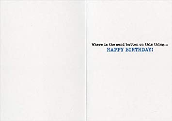 Avanti - Typewriter Cat Birthday Card - Image 2