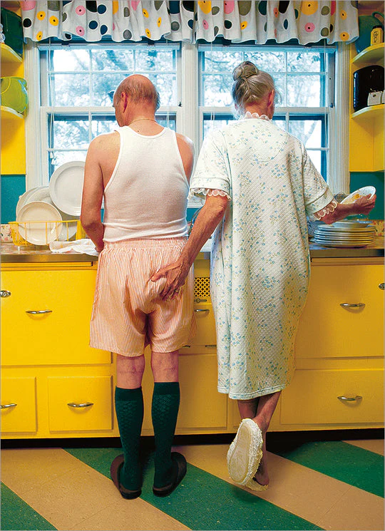 Avanti - Woman Goosing Husband Main Squeeze Birthday Card
