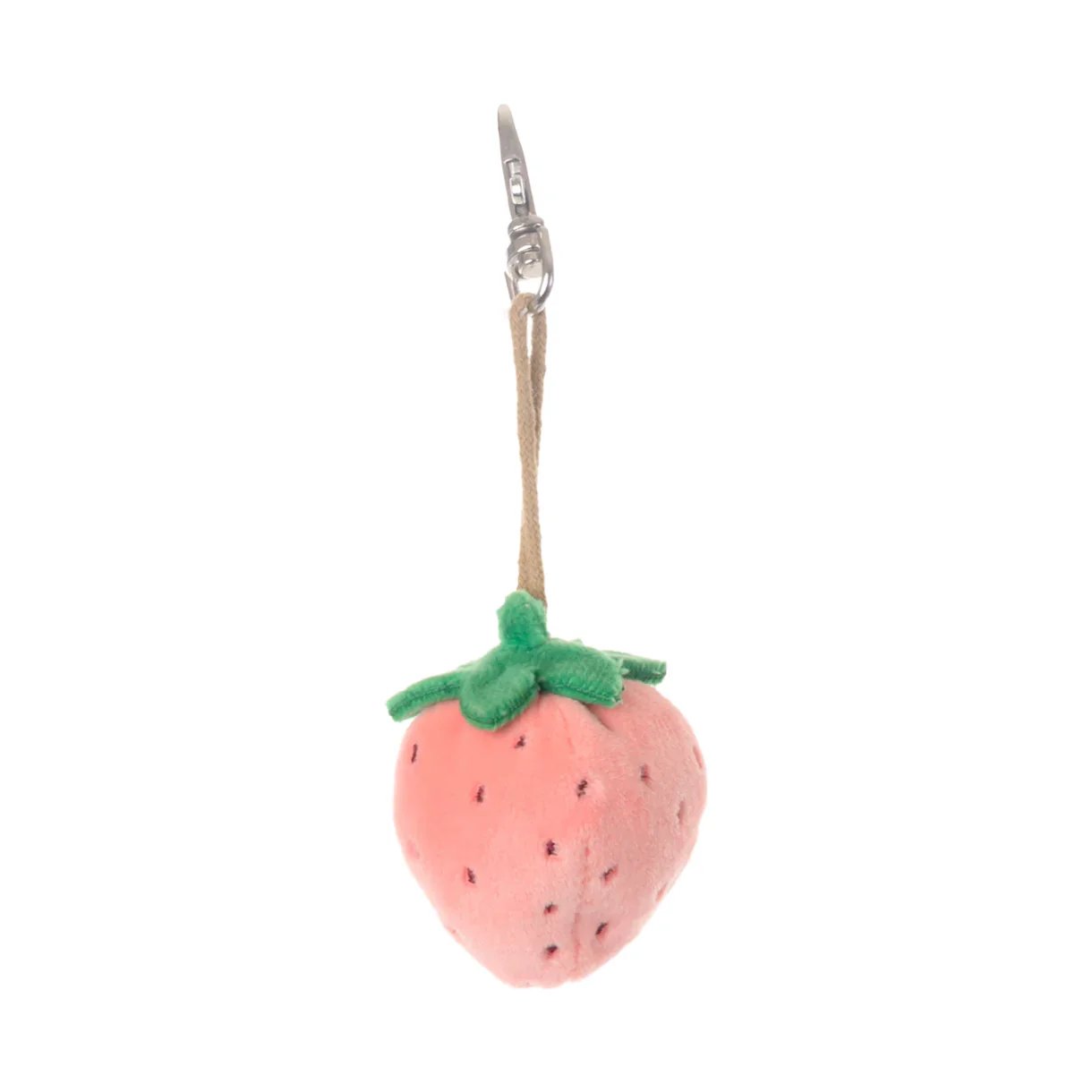 Bukowski - Bag Charm, Pink Strawberry