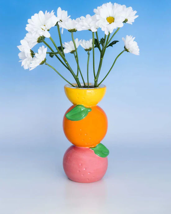 Ban.do - Stacked Citrus Vase