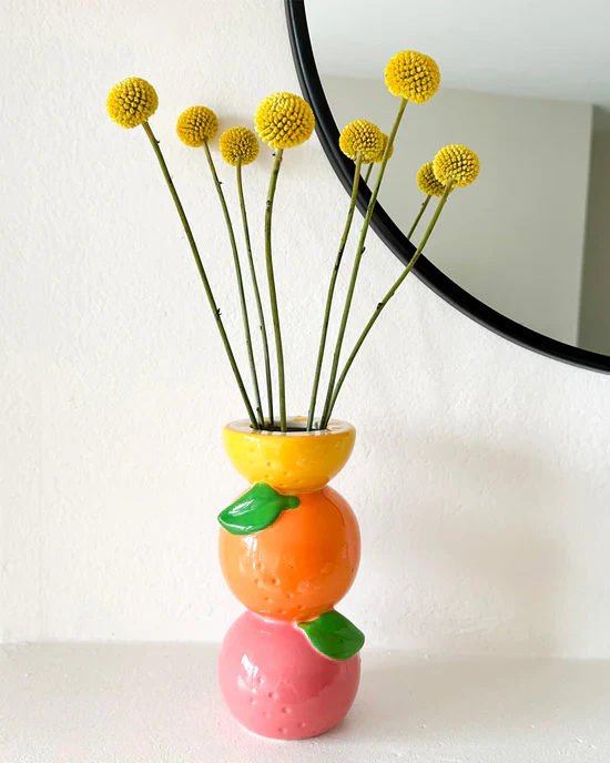 Ban.do - Stacked Citrus Vase - Image 2