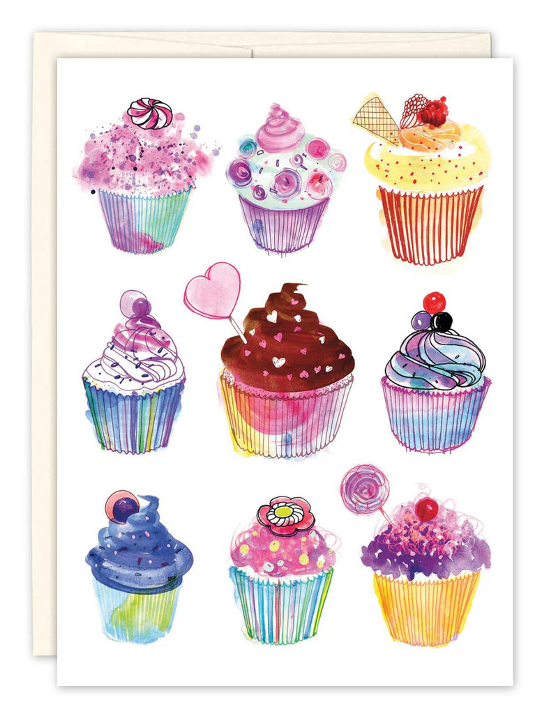 Biely & Shoaf - Cupcakes Birthday Card