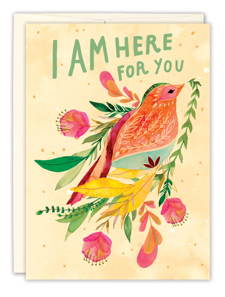 Biely & Shoaf - Floral Bird Sympathy Card
