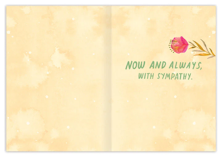 Biely & Shoaf - Floral Bird Sympathy Card - Image 2