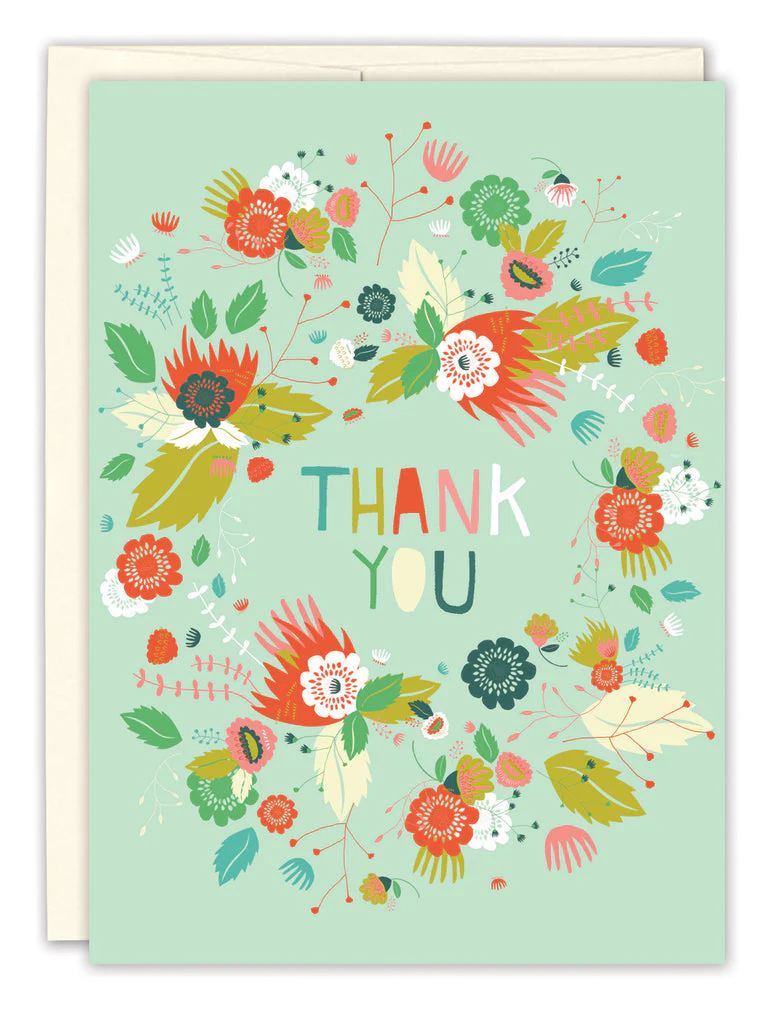 Biely & Shoaf - Floral Thank You Card