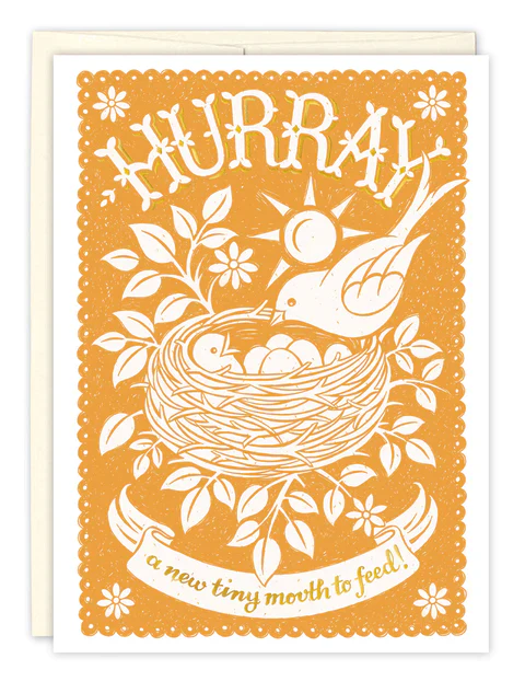 Biely & Shoaf - Hurray New Baby Card