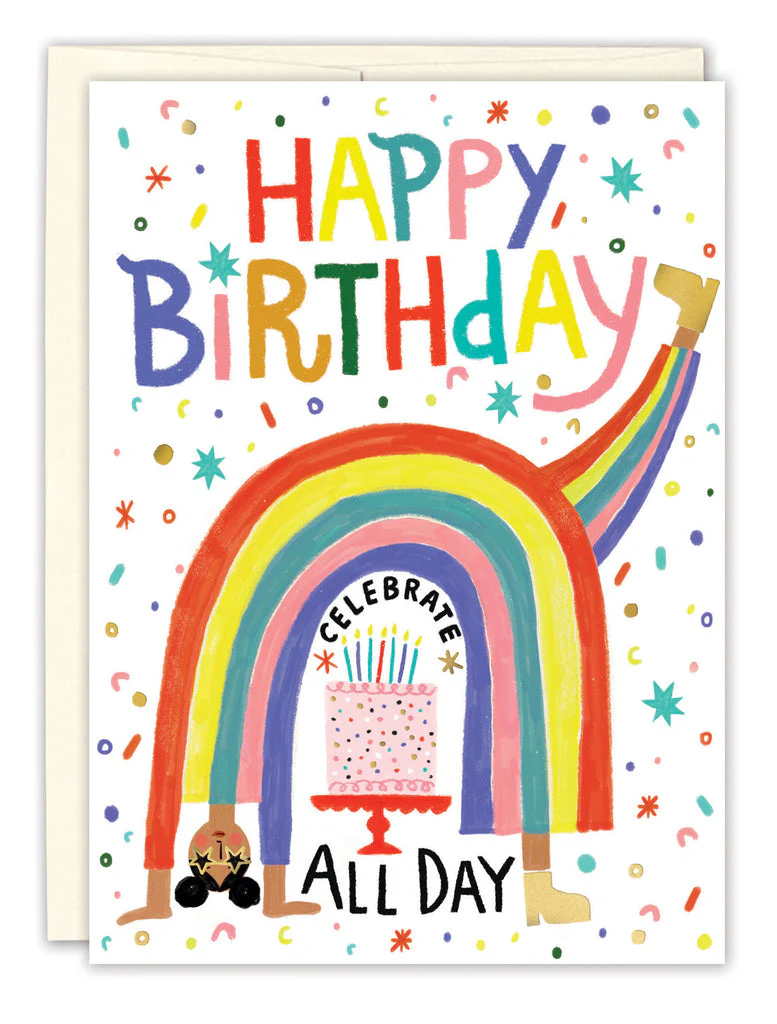 Biely & Shoaf - Rainbow Birthday Card