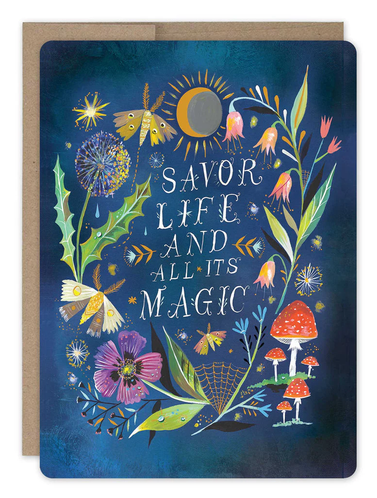 Biely & Shoaf - Savor Life Birthday Card