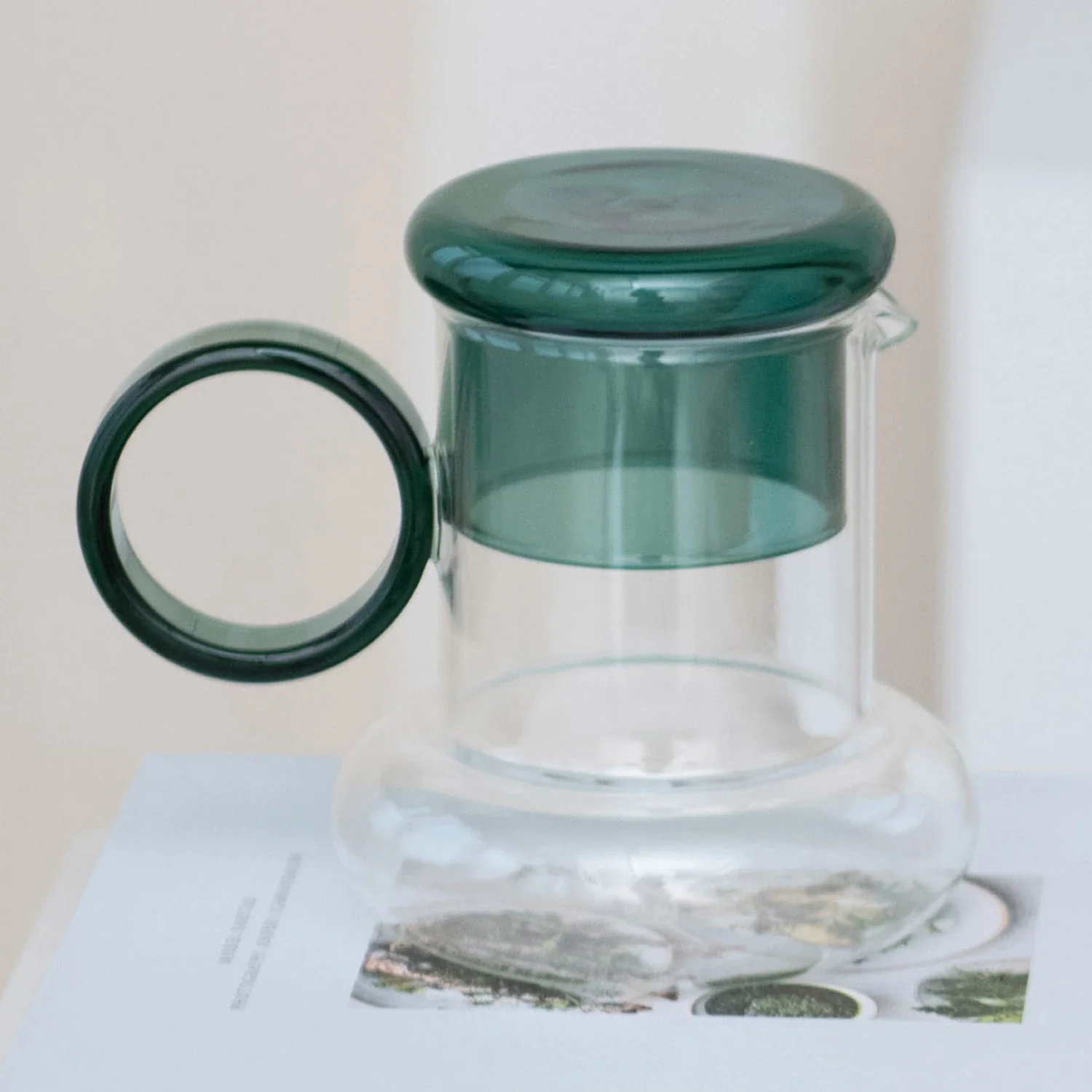 Bloomingville - Glass Pitcher & Drinking Glass - Image 2
