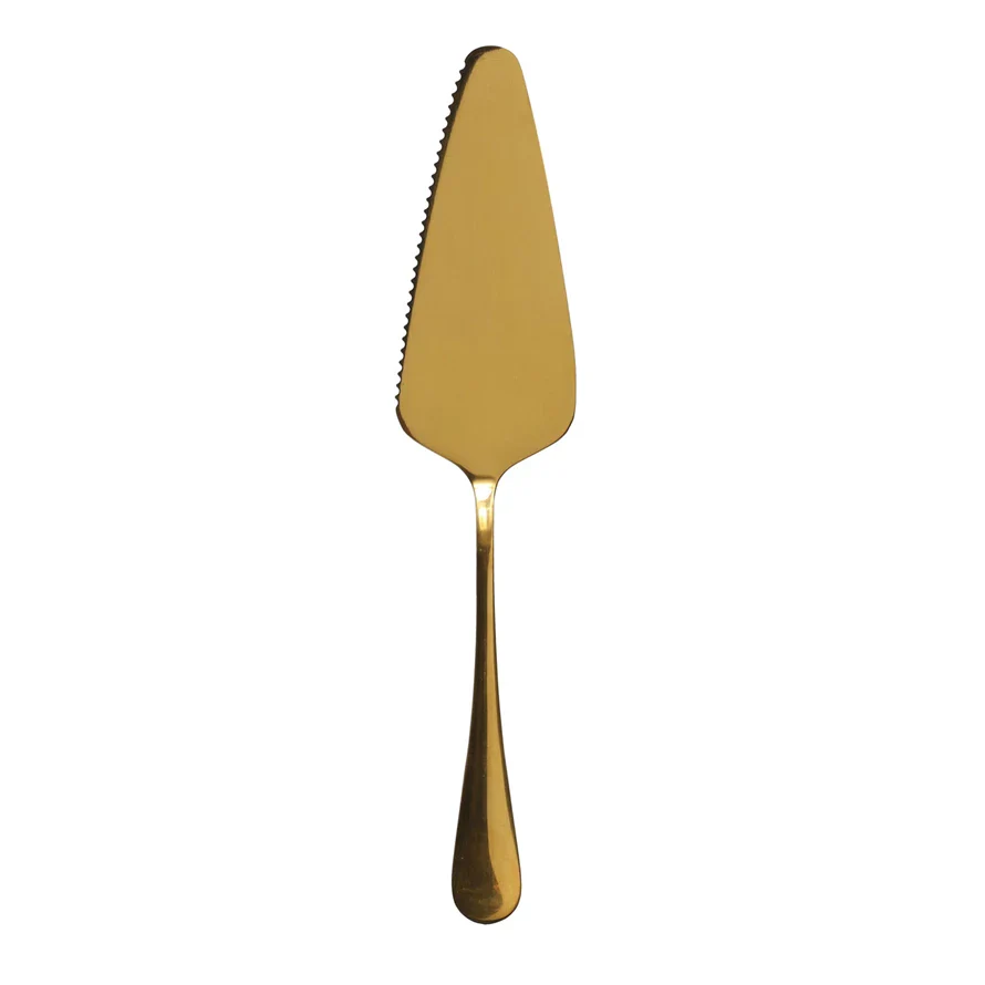 Bloomingville - Gold Electroplated Cake Server