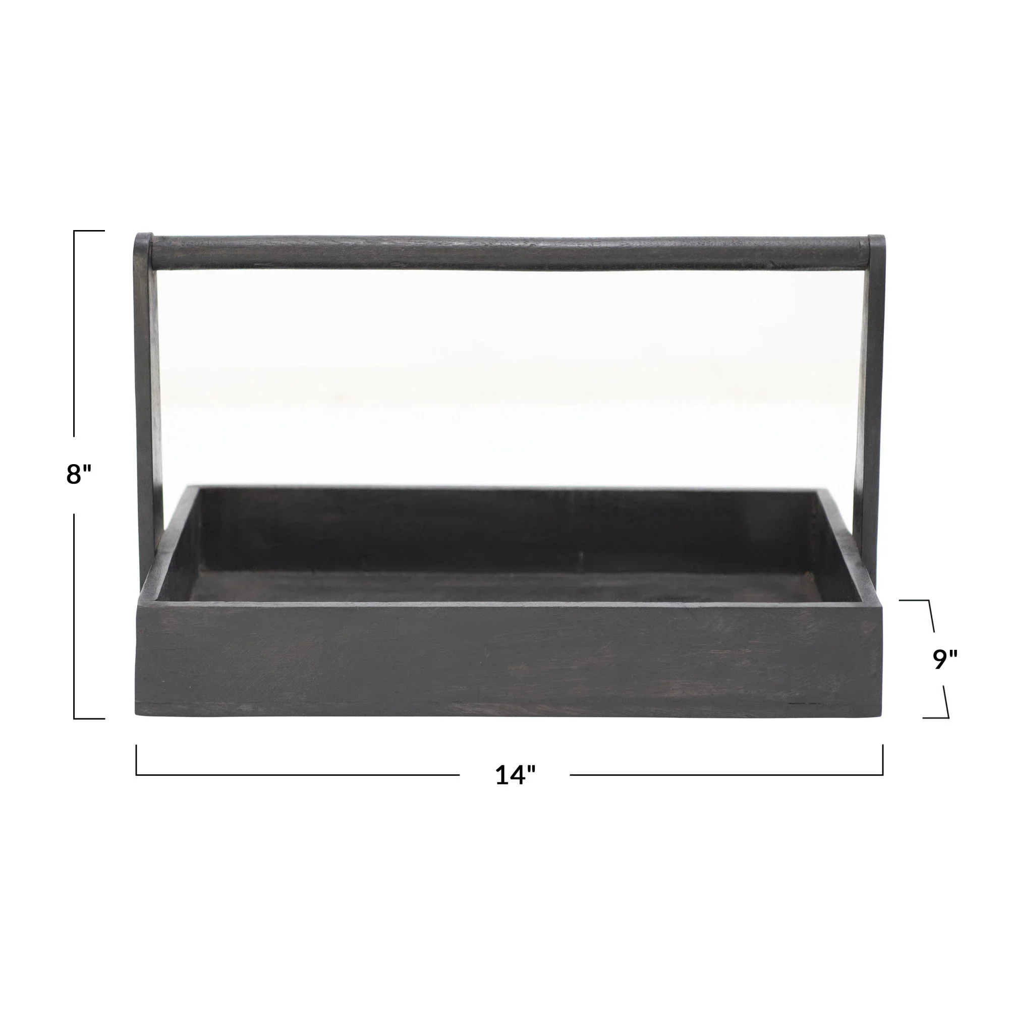 Bloomingville - Mango Wood Tray with Handle - Image 3